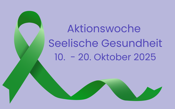 Aktionswoche Seelische Gesundheit vom 10. bis 20. Oktober 2025