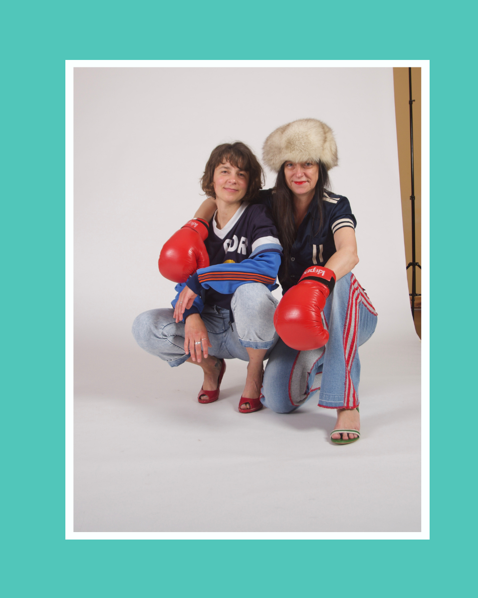 Sportliche Jeanskombi