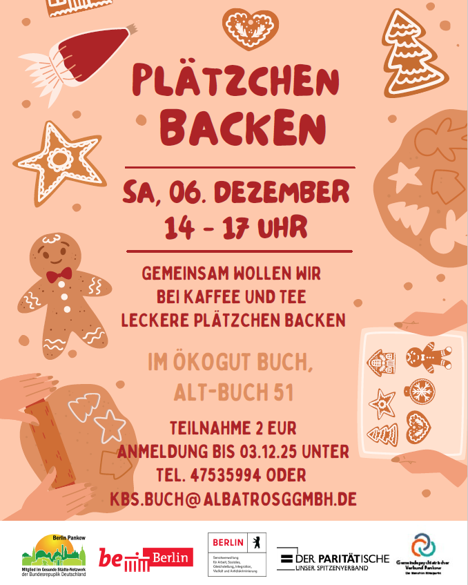 Plätzchen backen