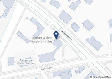 Kartenausschnitte Oraniendamm