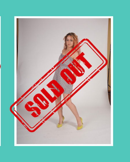 Pünktchenkleid mini, bereits verkauft