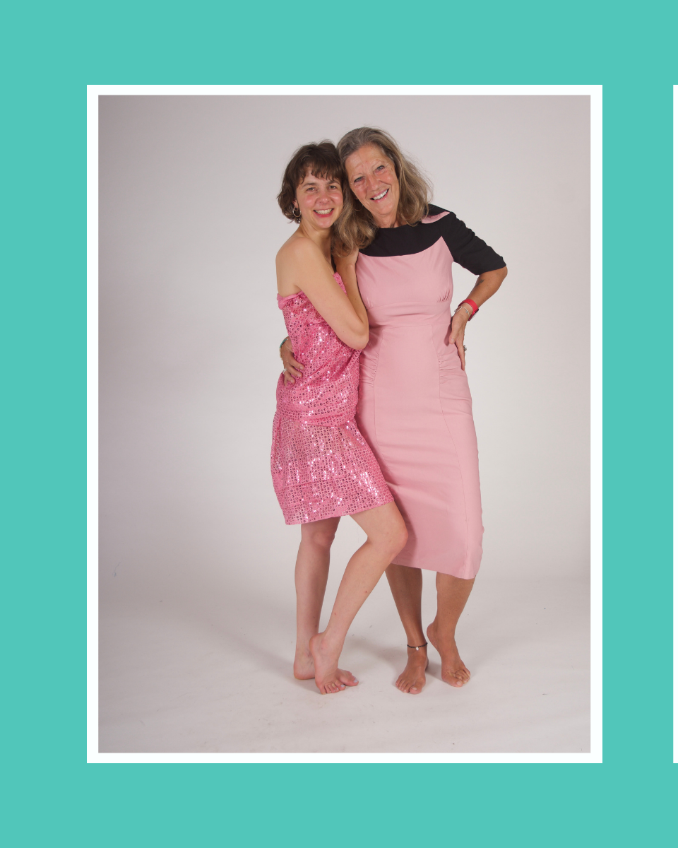 Pinke Trägerkleider